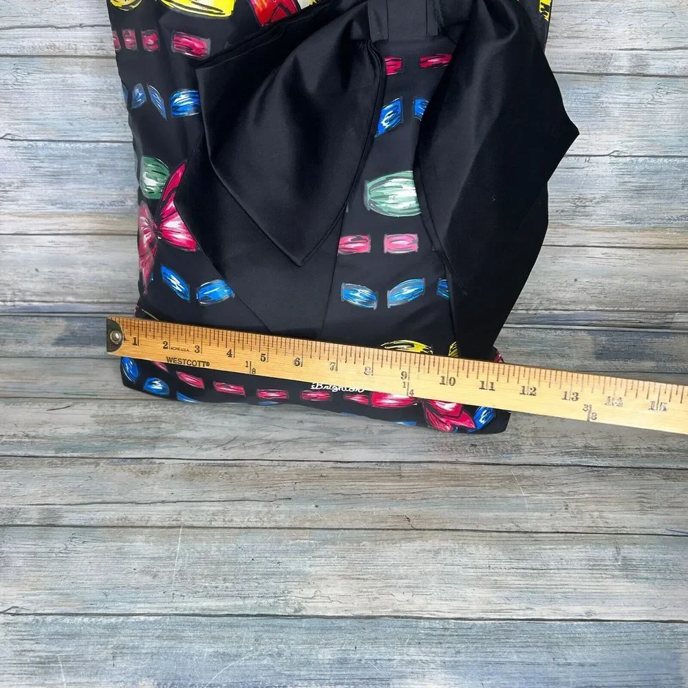 Brighton Tote Bag‎ Take a Beau Black Large Bow Shopper Handbag Purse